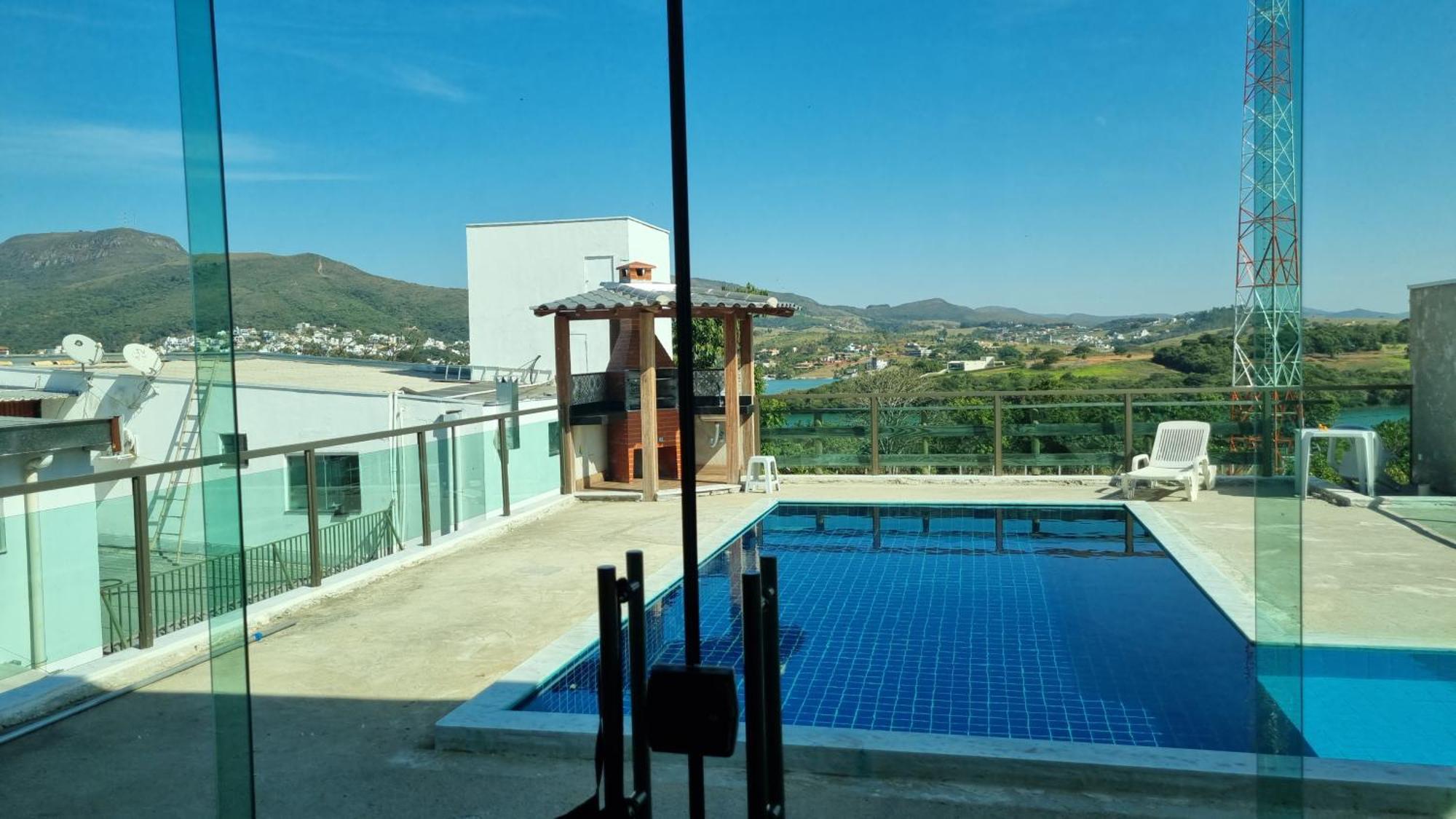 Recanto Brenda - Casa Luxo Capitolio Com Vista Pro Lago, Escarpas E Morrochapeu Exterior photo